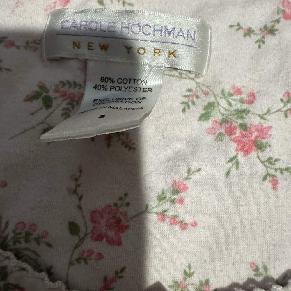 Vintage Floral Pj Set - Picture 2 of 2